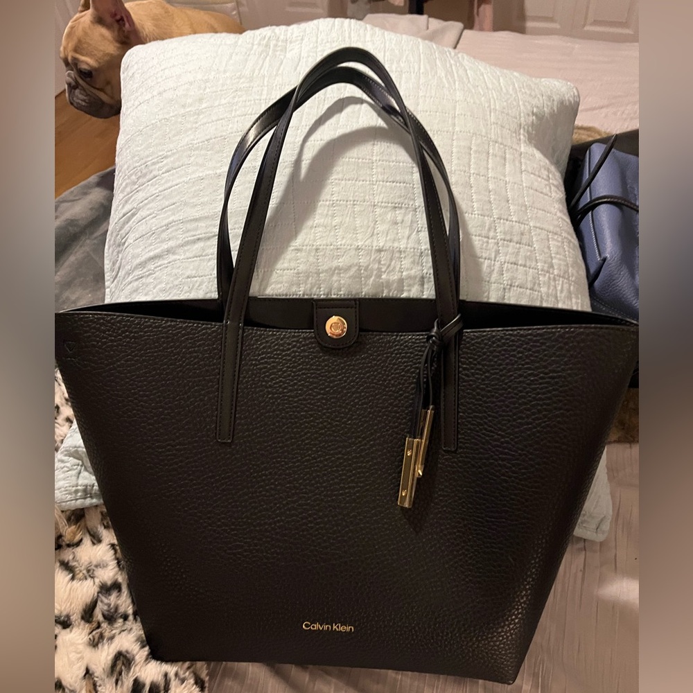 Brand NWOT black Calvin Klein tote